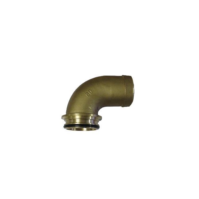 Sortie Coudee Ø 80 pour Securite PVC référence fournisseur 215935